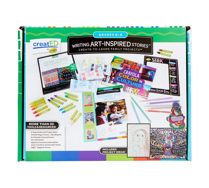 creatED Create-to-Learn Writing Project Kit, Grades 6-8