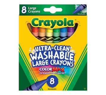 https://shop.crayola.com/dw/image/v2/AALB_PRD/on/demandware.static/-/Sites-crayola-storefront/default/dwcf16d4bf/images/52-3280-0_Product_Core_Crayons_Washable_Ultra-Clean_Large_8ct_F.jpg?sw=357&sh=323&sm=fit&sfrm=jpg