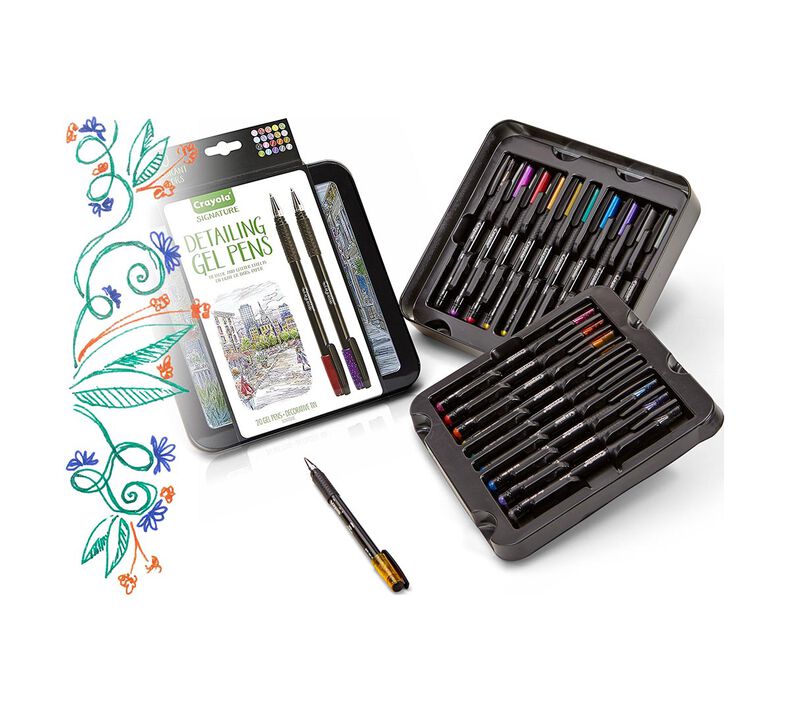 Signature Detailing Gel Pens, 20 Count