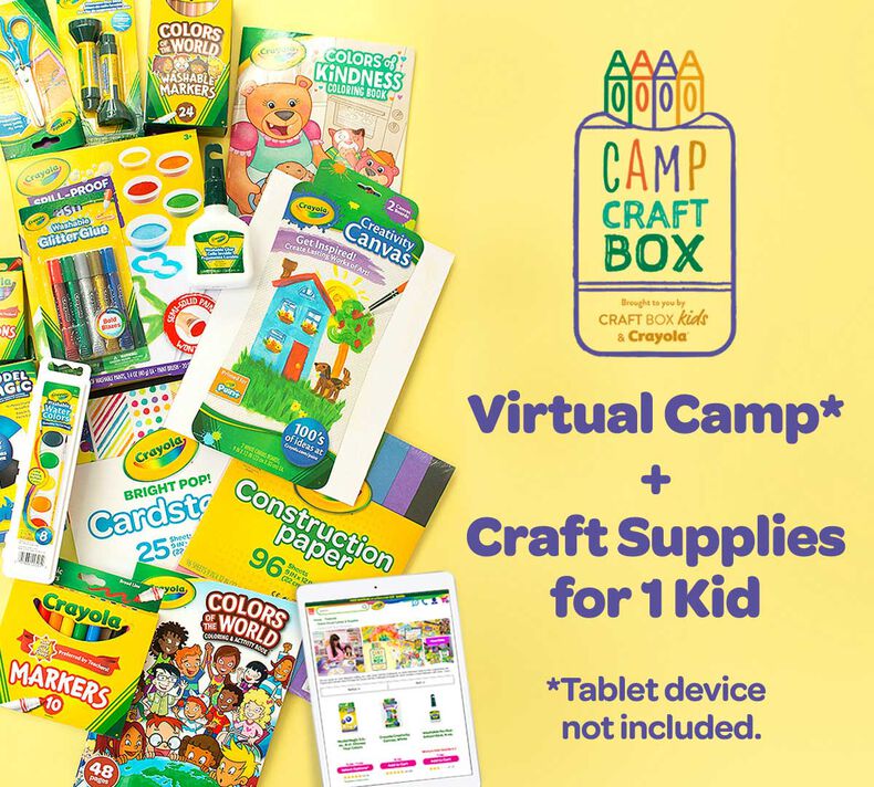 Camp Craft Box Summer Camp for 1 Kid