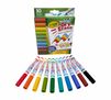 Washable Dry Erase Markers, Wedge Tip, 10 count packaging and contents