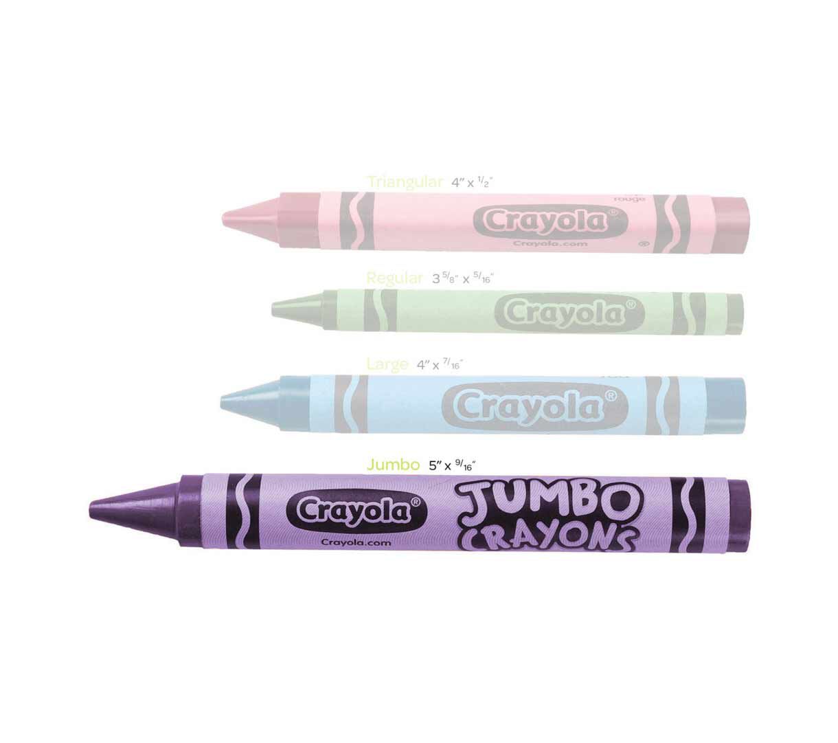 Crayola Jumbo Crayons for Toddlers 8 Count Crayola
