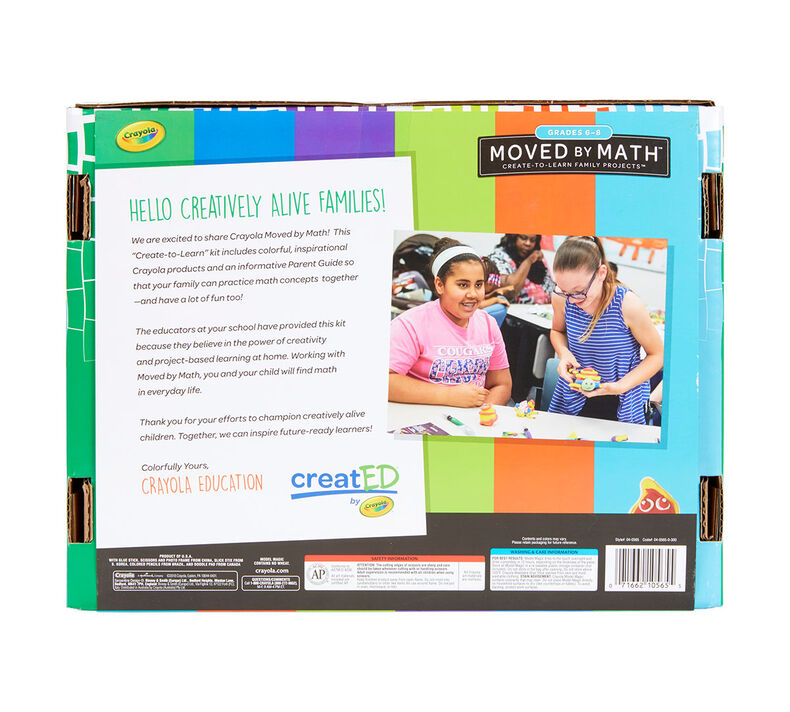 creatED® Family Engagement Kits, Moved by Math: Grades 6-8: Unplugged Coding