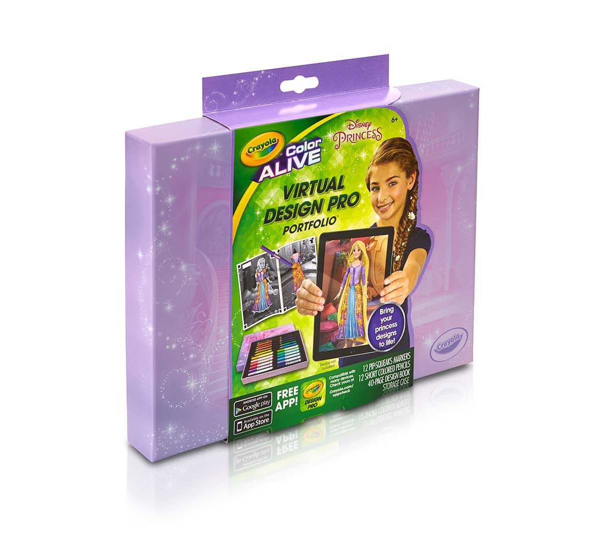 virtual design pro portfolio princess crayola