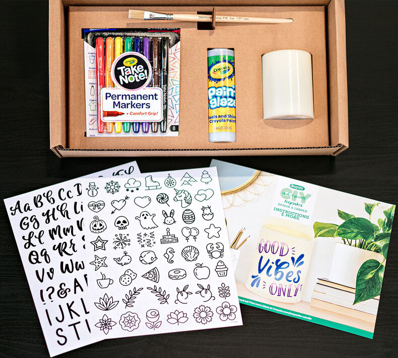 Custom Candle Keepsake Craft Kit