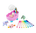 Scribble Scrubbie Peculiar Pets Rainbow Tub Set rainbow tub, 4 washable pets, and markers.