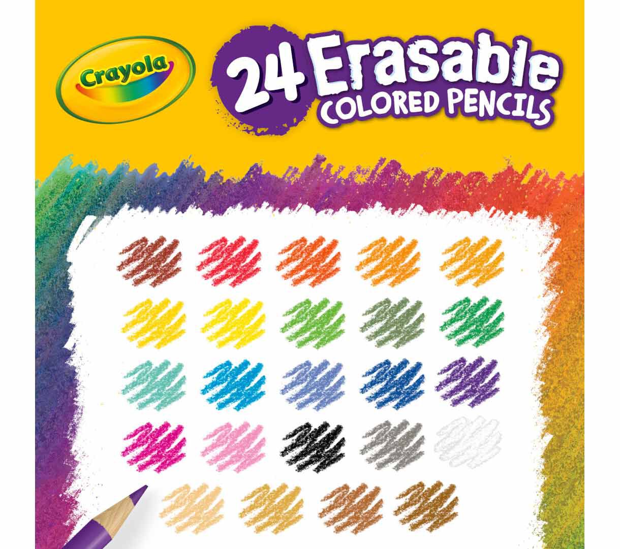 特別価格Crayola Erasable Colored Pencils 12 ea ( Pack of 3)並行