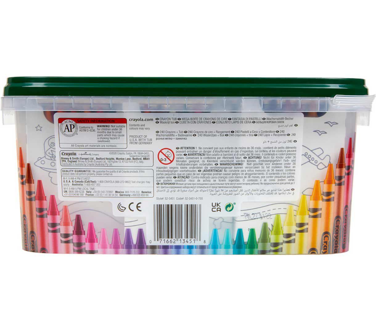 Crayola tub crayons shop