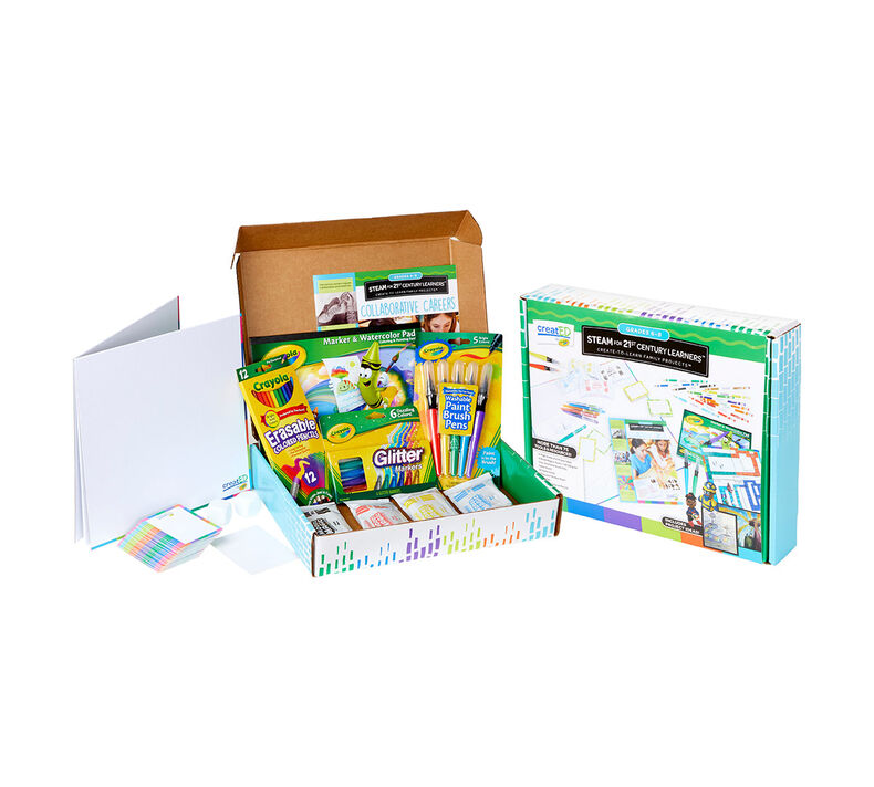 creatED Create-to-Learn STEAM Activity Kit, Grades 6-8