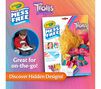 Color Wonder Mess Free Trolls Coloring Pages and Markers. Great for on-the-go! Discover hidden designs.