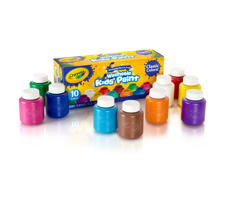 Washable Kids Paint, 10 Count