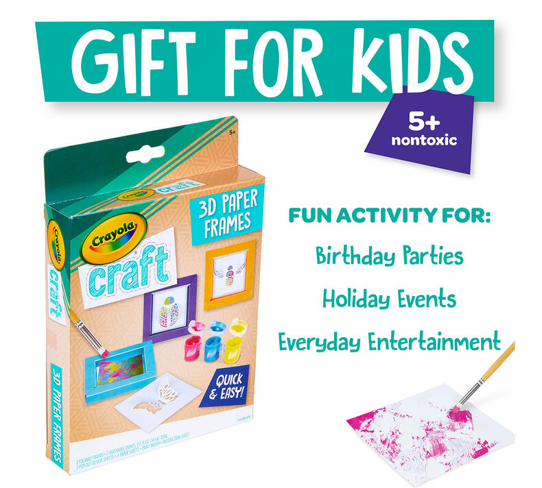 3D Paper Frames Craft Kit
