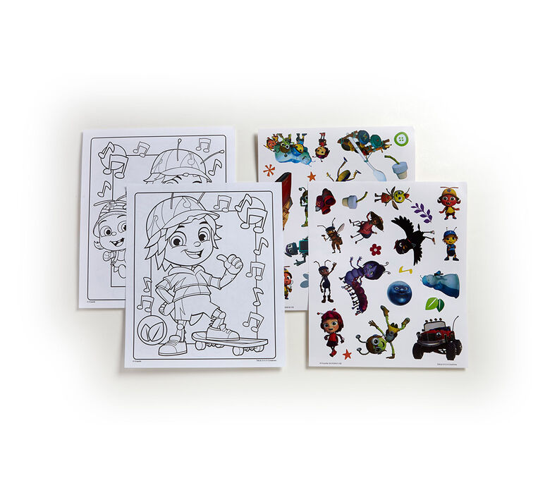 Color & Sticker Book, Beat Bugs