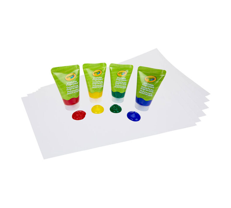 Washable Finger Paint Set for Toddlers | Crayola.com | Crayola