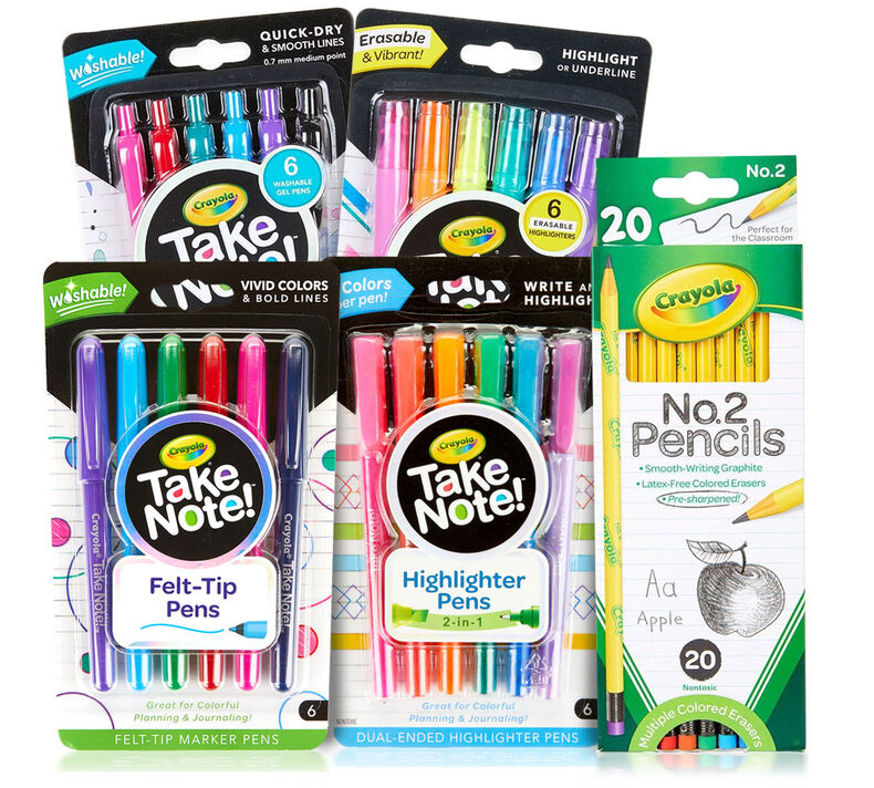 College School Supplies Kit - You Pick