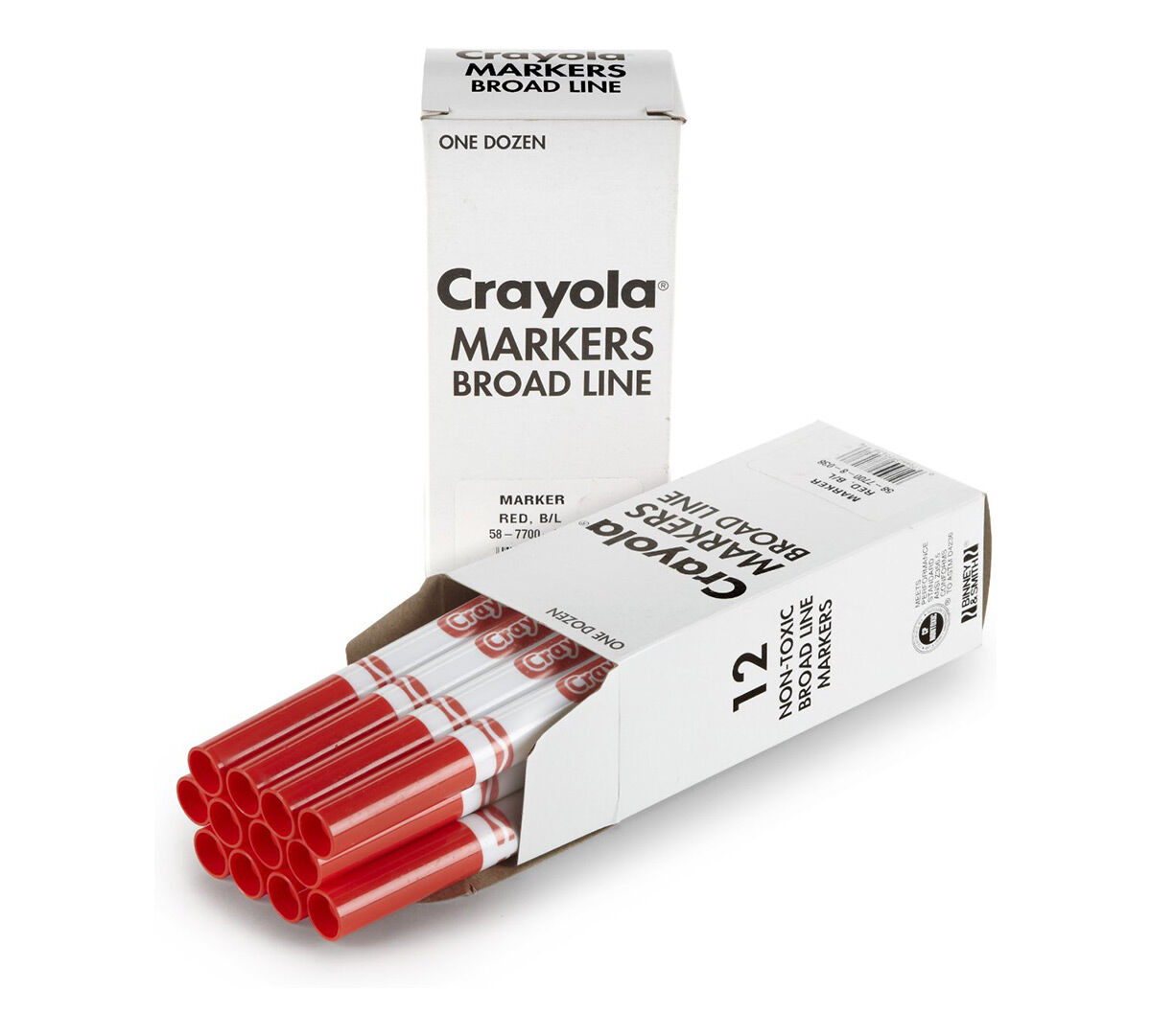Crayola Red Markers in Bulk, 12 Count Crayola