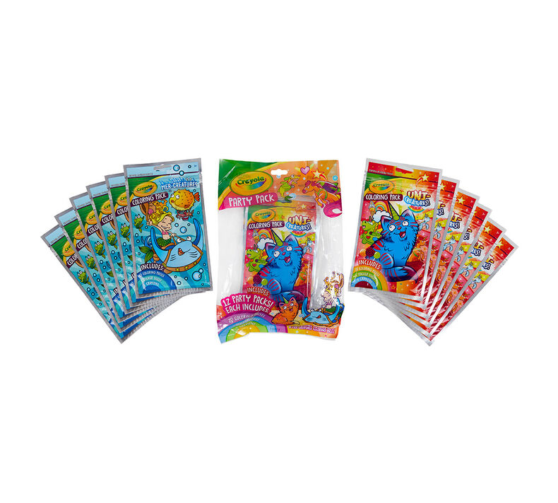Download Coloring Book Party Favors Uni Mercreatures Crayola Com Crayola