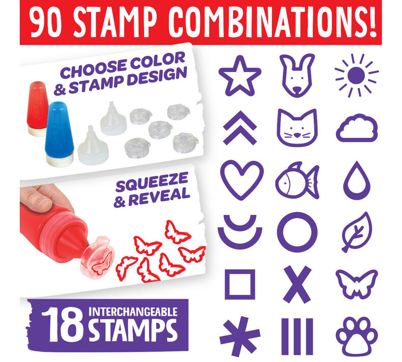 Easy Grip Dough and Paint Stampers – Numbers – Set of 10 – Ages 2+