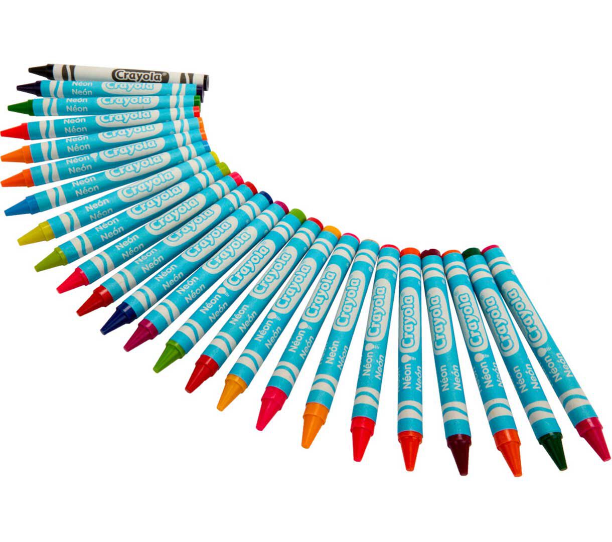 Crayola Neon Crayons, 24 Count