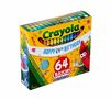 64 count Crayons, Birthday Box left side view