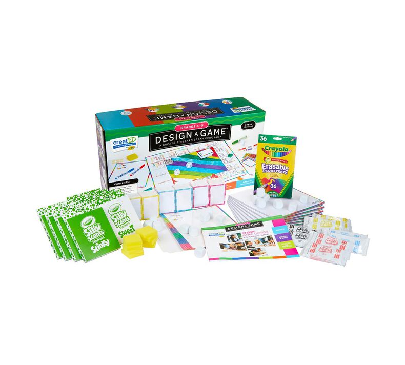 creatED® STEAM Design-a-Game for Classrooms for Grades 4-5