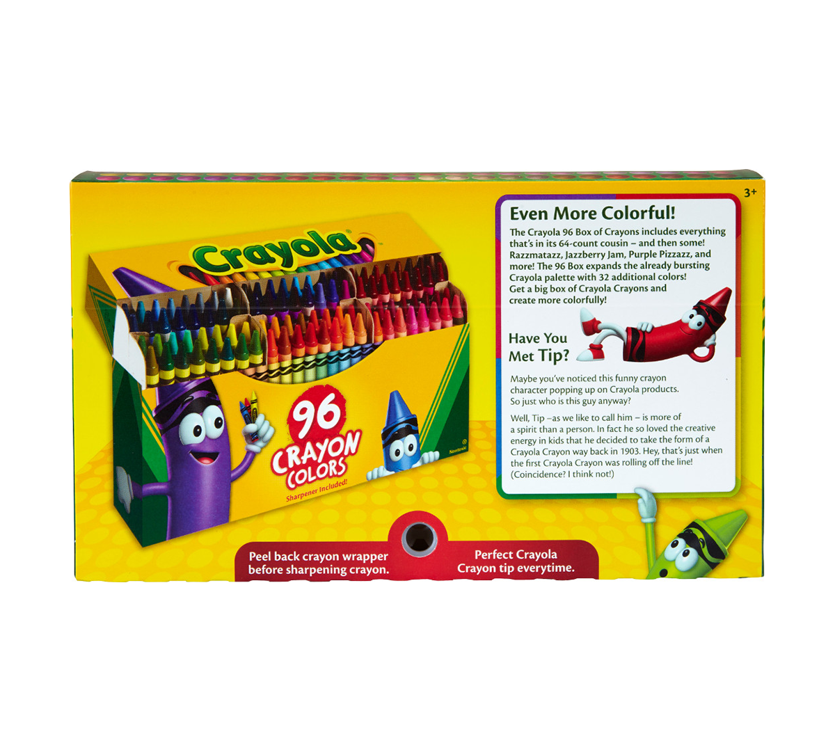 Crayola 96 Crayons, Coloring Supplies Crayola