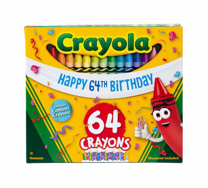 https://shop.crayola.com/dw/image/v2/AALB_PRD/on/demandware.static/-/Sites-crayola-storefront/default/dwd9a051a6/images/52-3469-0-200_Crayons_64th-Birthday_64ct_F1.jpg?sw=790&sh=790&sm=fit&sfrm=jpg