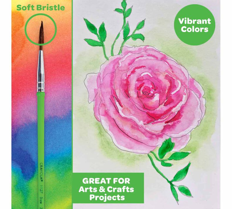 Washable Watercolor Paints, 8 Count