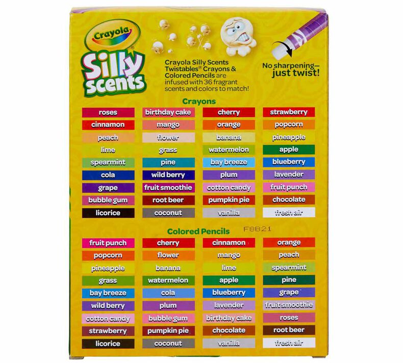 Crayola Silly Scents Twistable Colored Pencils