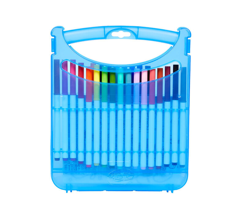 Download Crayola Create & Color Super Tips Marker Kit, 25 Super ...
