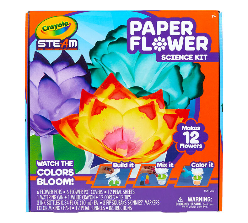STEAM Paper Flower Science Kit