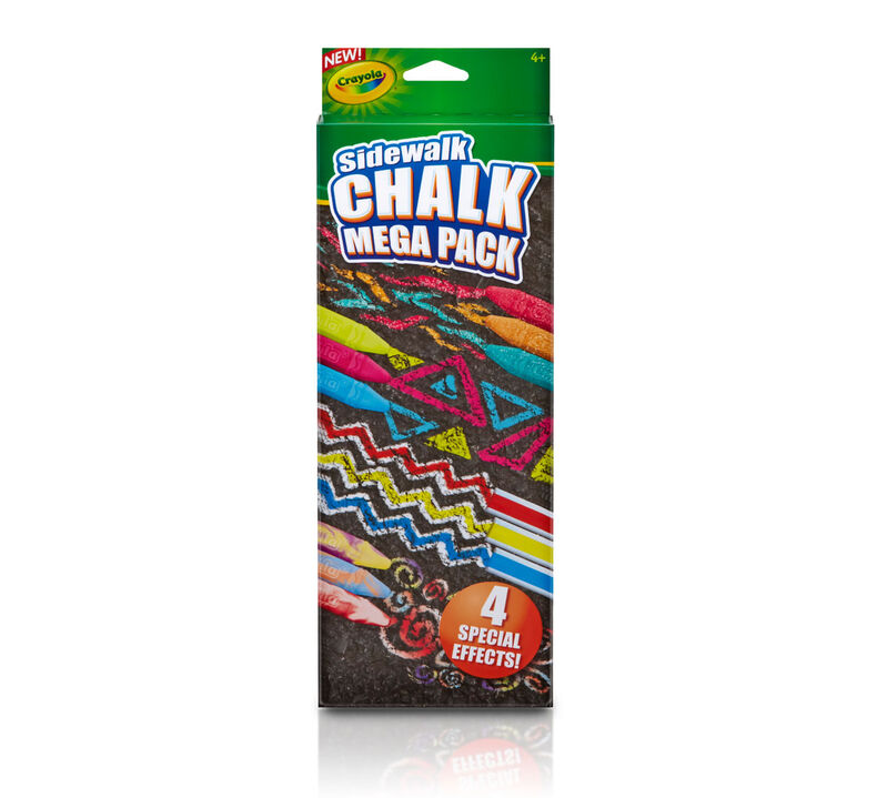 Special Effects Sidewalk Chalk - Mega Pack