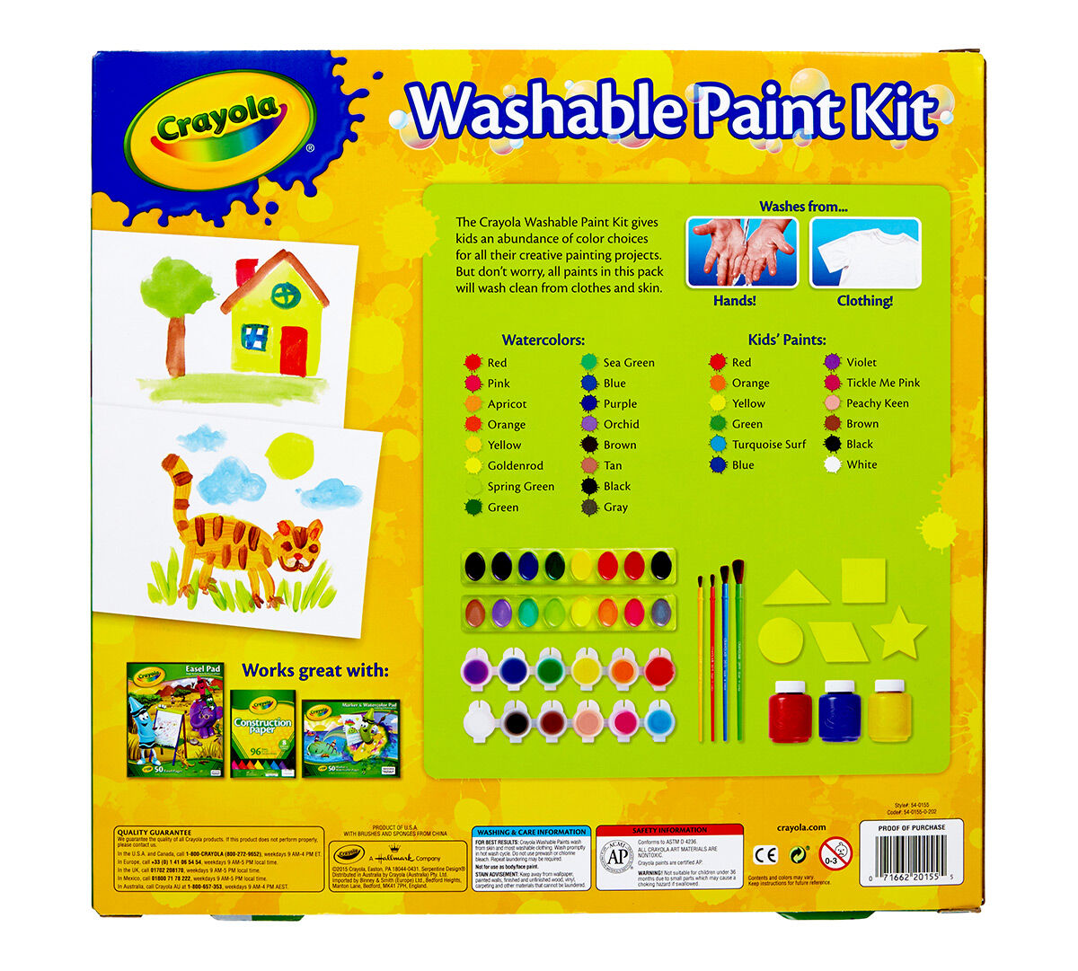 Washable Paint Kit Crayola