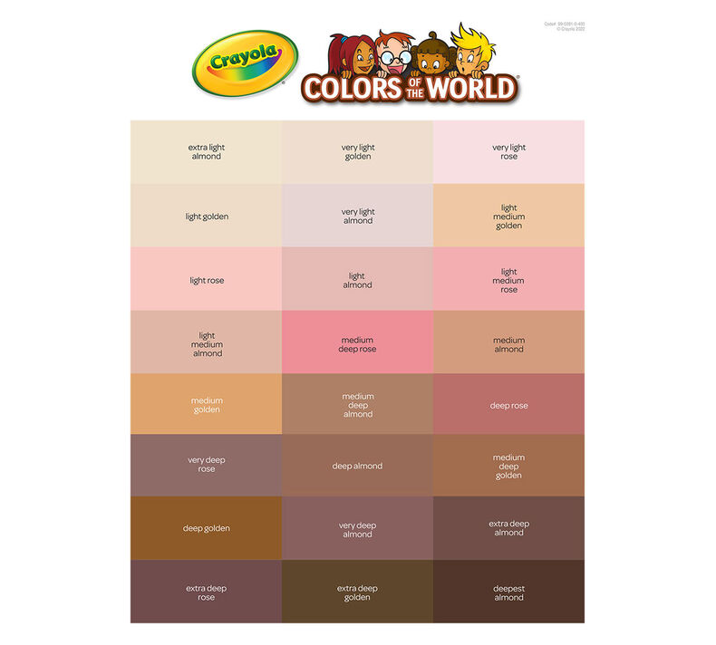 Colors of the World Construction Paper, 48 Sheets