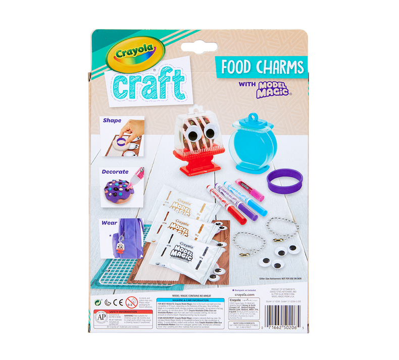 Download Food Charms Craft Kit, Easy Craft for Kids | Crayola.com | Crayola