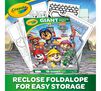 Paw Patrol Giant Coloring Pages. Reclose foldalope for easy storage.