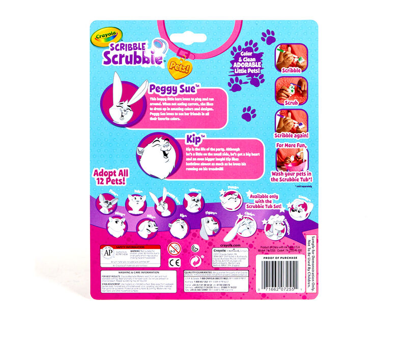 Crayola Launches New Season of 'Scribble Scrubbie Pets'  Series -  The Toy Insider