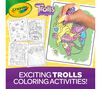 Trolls Color & Erase Activity Pad with Markers. Exciting Trolls coloring activities!