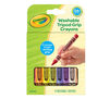 Young  Kids Art Supplies 8 tripod grip crayons