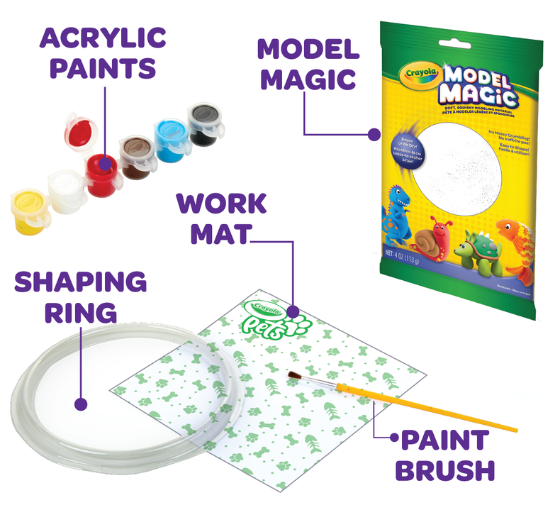Crayola Pets Paw Prints Keepsake Kit, Circle