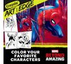 Spiderman Beyond Amazing Art with Edge, Adult Coloring book color your favorite characters