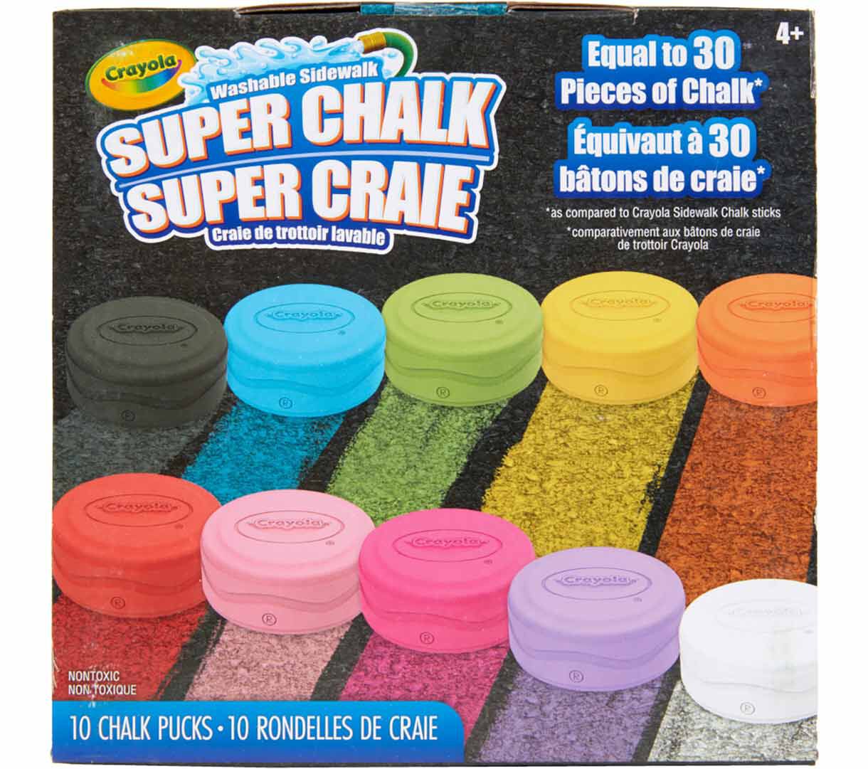 Navoys 20pcs Chunky Jumbo Chalk Sticks 10.5cm 4 Bright Washable Sidewalk Pavement Driveways Blackboard Chalkboard Colourful Chalk Great For Outdoor Wall Murals Games