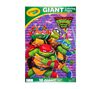 Teenage Mutant Ninja Turtles Giant Coloring Book, 18 pages, front view. 