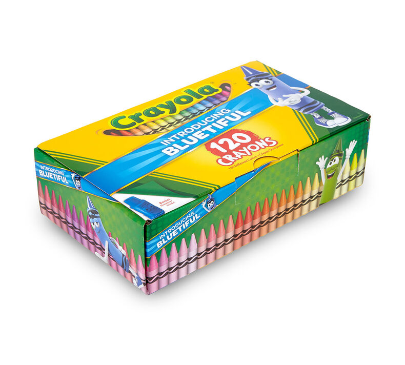 Bluetiful Crayola 120 Crayons | Crayola.com | Crayola