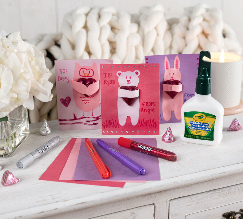 Valentine’s Day Card 2-in-1 Craft Kit