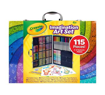 Buy Crayola Inspiration Art Set with Case 140pcs 04-0530 Online in