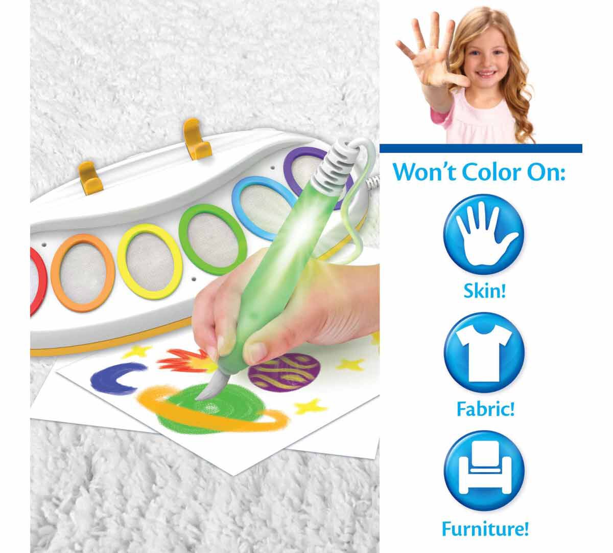 Crayola Color Wonder Magic Light Brush, Mess Free Painting, Paints for Kids, Gift for Ages 3, 4, 5