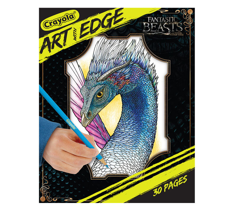 Art With Edge, Fantastic Beasts Coloring Pages