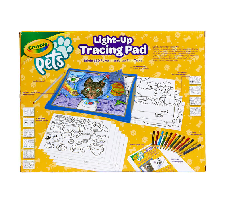 Crayola Pets Light Up Tracing Pad, DIY Pet Art | Crayola.com | Crayola