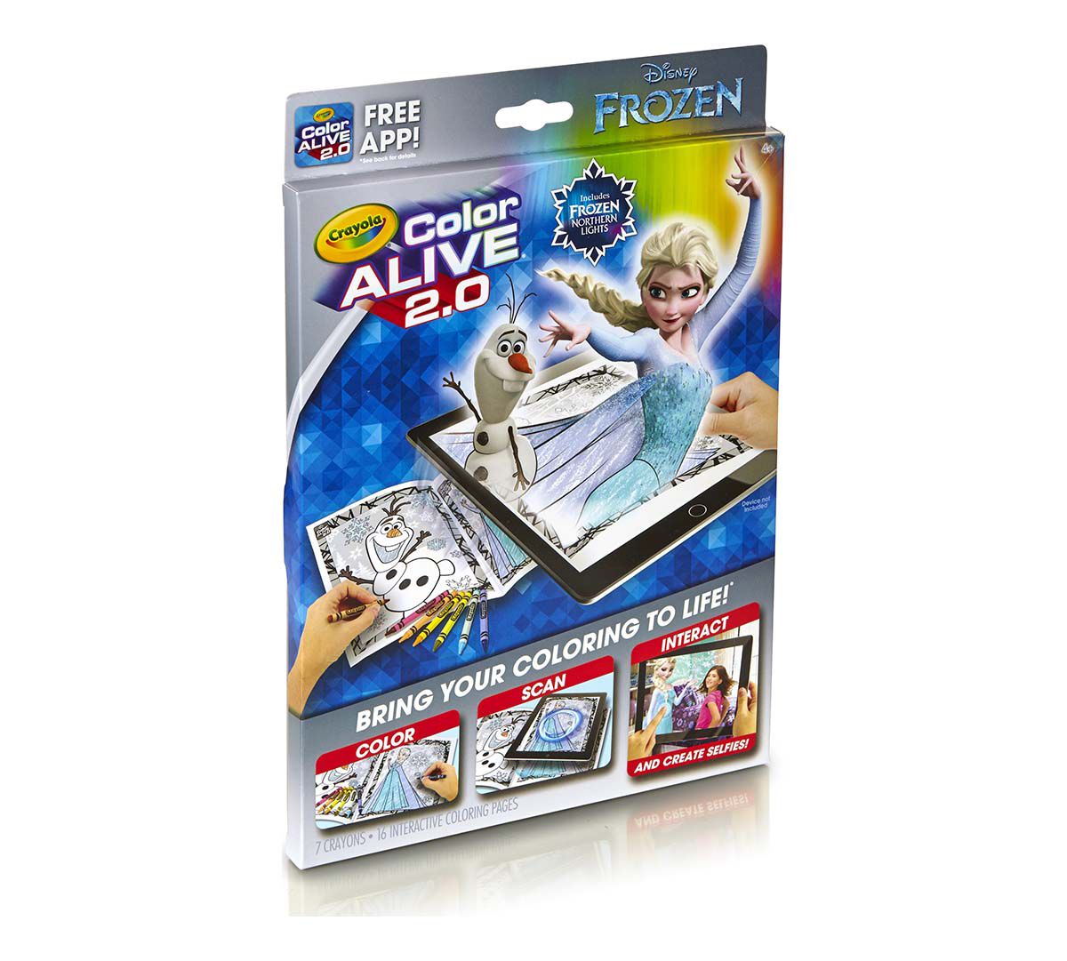 Crayola, Frozen, Color Alive 2.0, Interactive Coloring ...